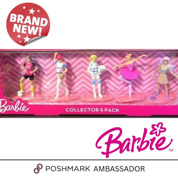 ⭐️ ⭐️ Barbie 5 Pack Mini  Figure Collection - NEW IN BOX ⭐️ ⭐️ - Picture 1 of 4